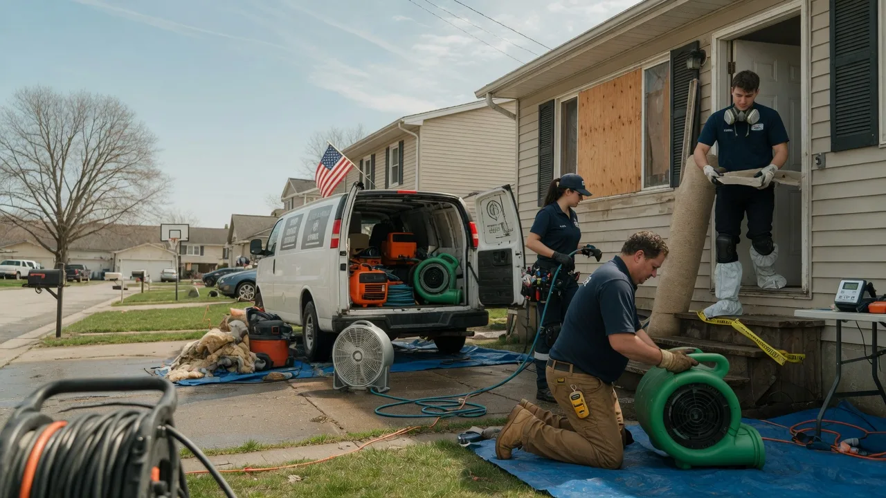 Water Damage Restoration in Clermont, IA near me